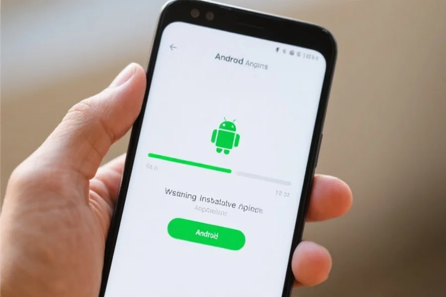 安卓手机正在安装V8哈希App